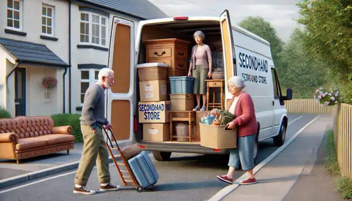 second hand - tømning af dødsbo